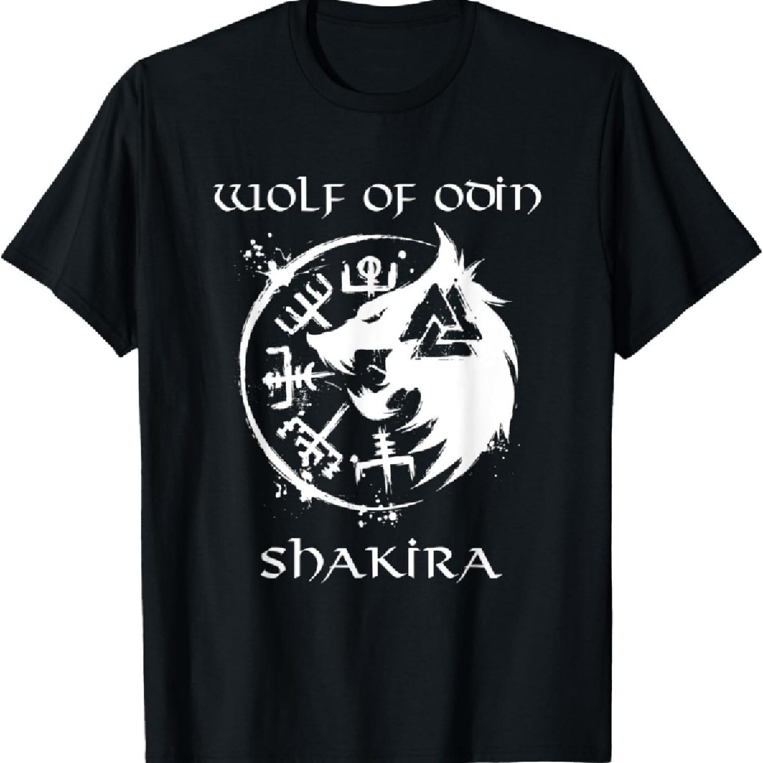 

12Wolf Of Odin Shakira - Personalized T-Shirt XXXXXL