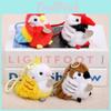 Portachiavi Peluche Animale con Design di Uccellino Carino per Accessori da Borsa