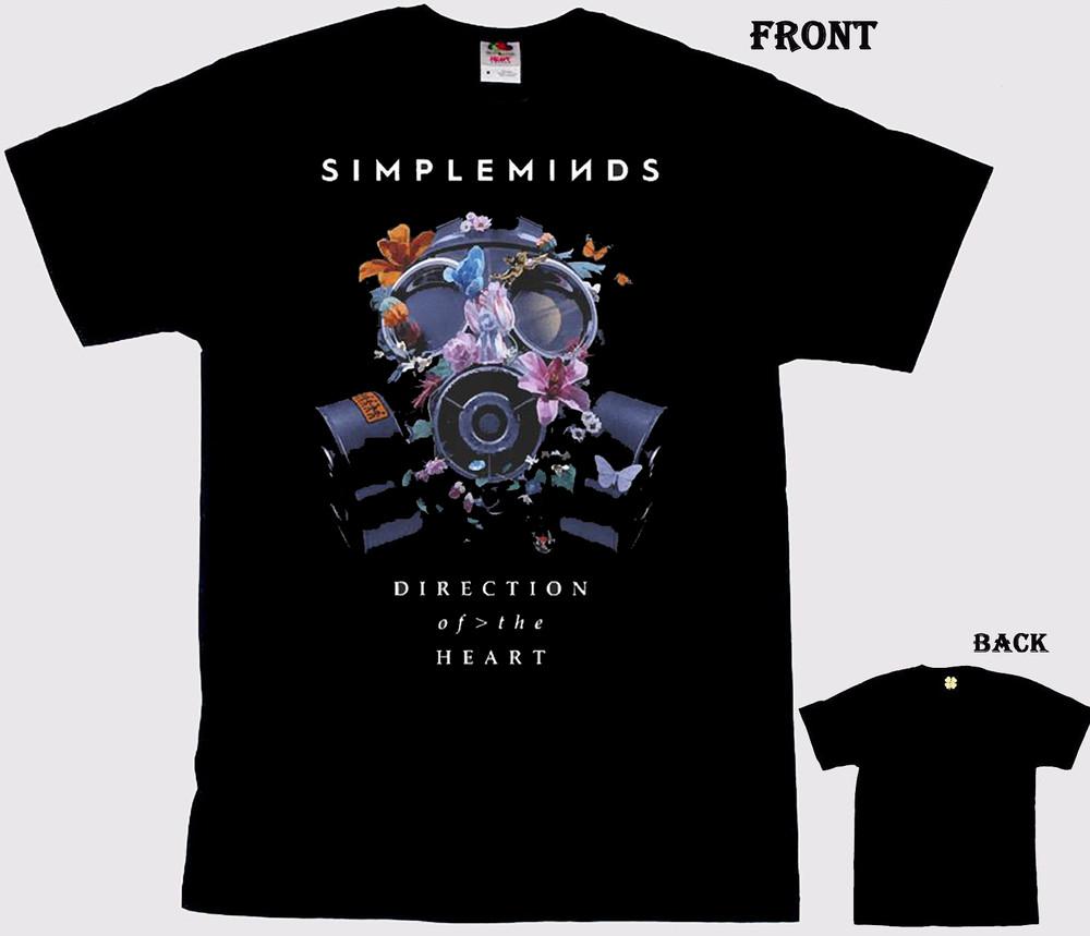 Simple Minds Direction Of The Heart T-shirt Short Sleeve Tee Unisex T-Shirt XXXL