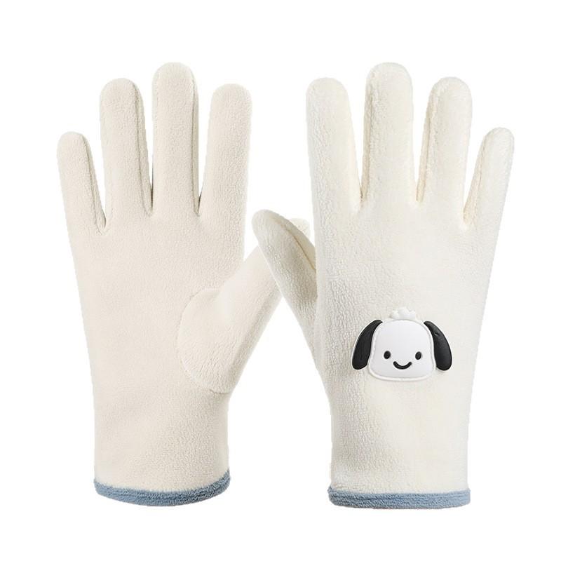 Gants pour enfants Automne et Hiver Garçons et Filles Étudiants Ajouter Velours Chaud Coupe-vent Froid Extérieur Cyclisme Hiver Gants pour enfants