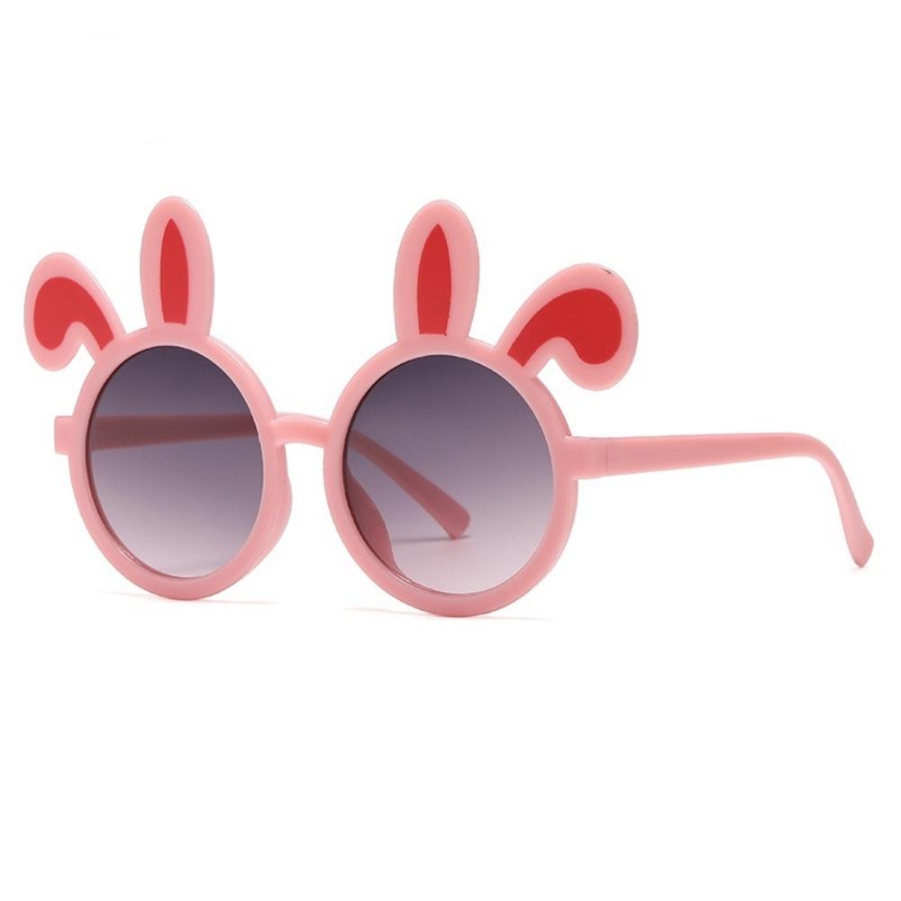 Girls Boys Cartoon Sunglasses Fashion Rabbit Ears Children Sun Glasses Baby Goggles Outdoor UV400 Protection Travel Glasses.