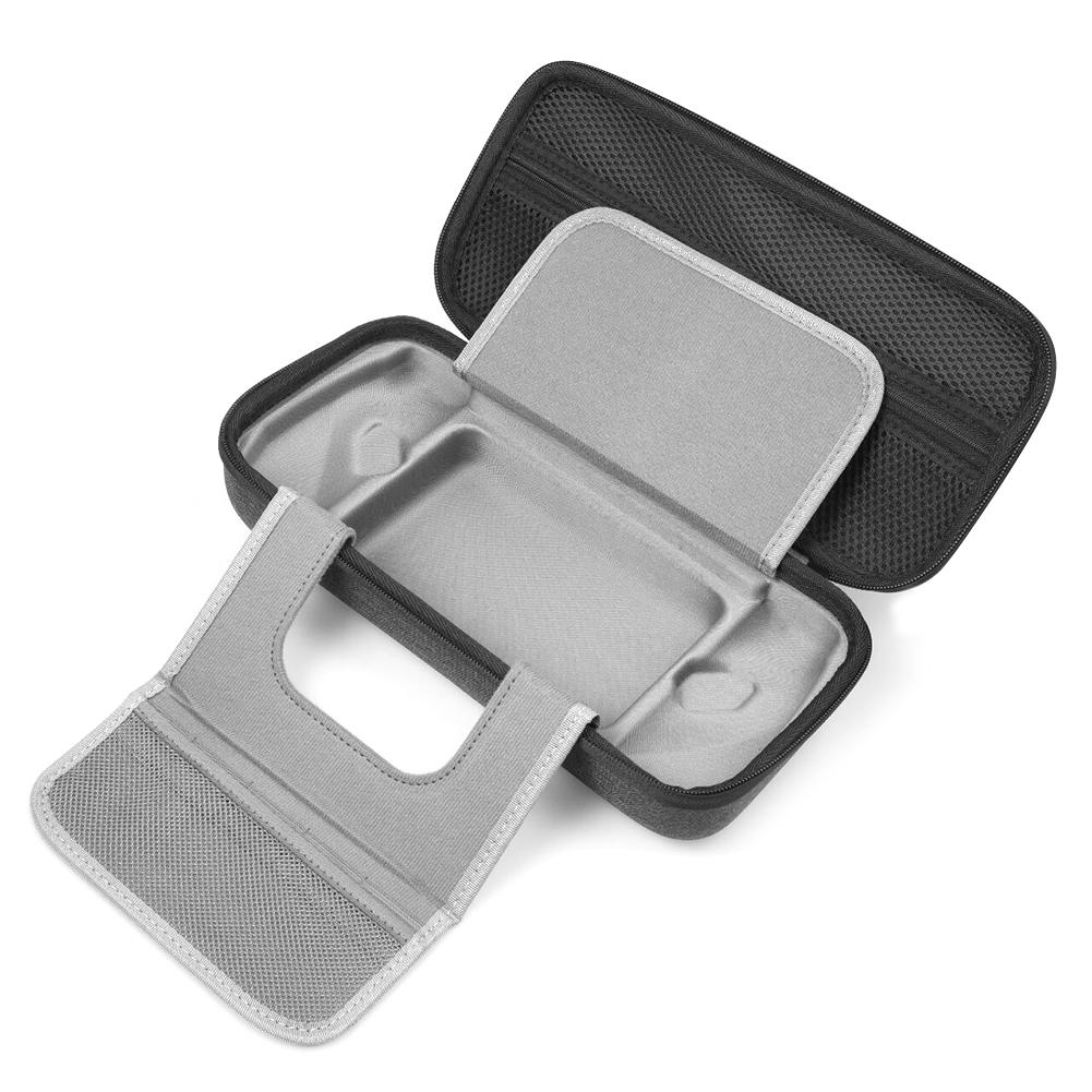 EVA Carrying Case for ASUS Rog Ally Waterproof Handheld Game Console Bag Anti-Drop Shockproof Replacement with Inner Partition