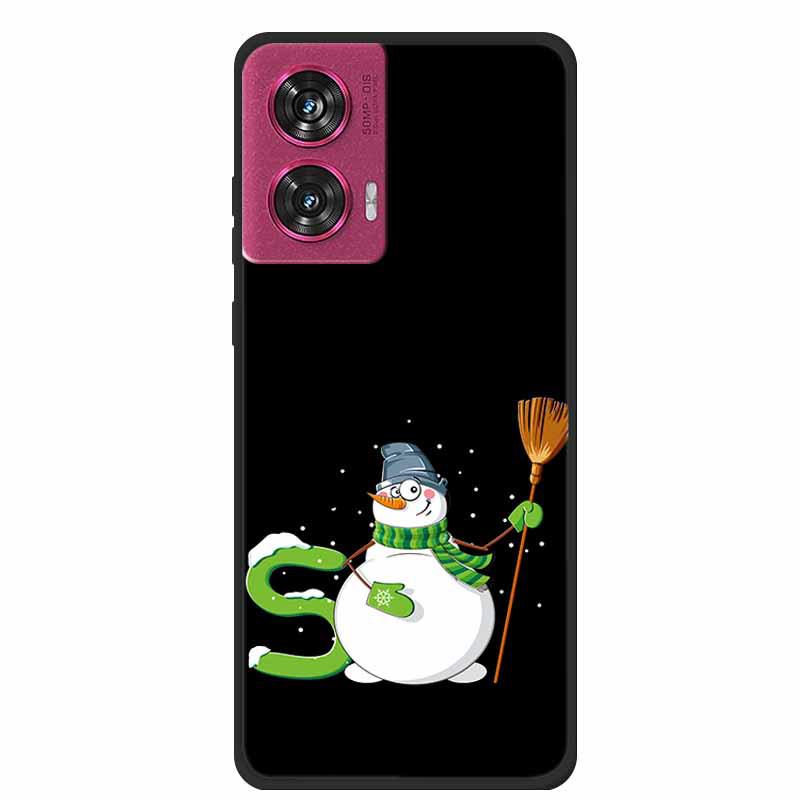 MOTO EDGE 50 Fusion Simple Letter TPU Soft Case: Personalized Color Design
