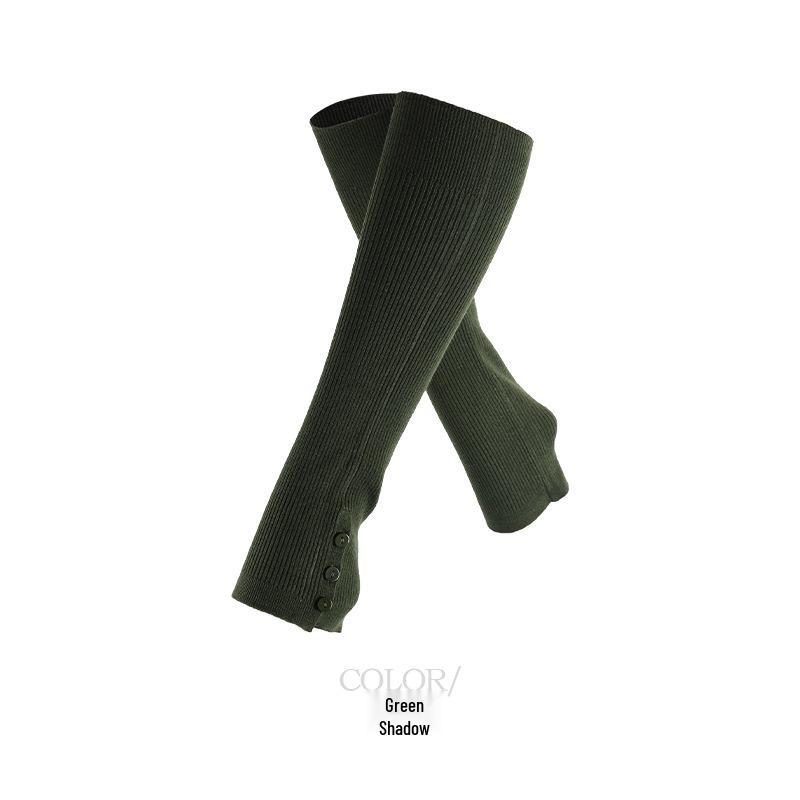 

MEIKAN Women s Yoga Knee-High Ballet Dance Stirrup Legwarmers One Size