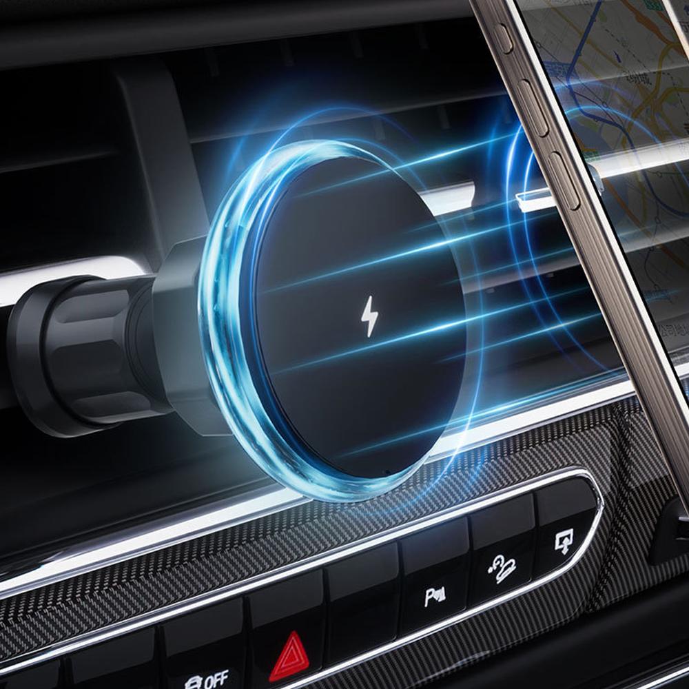 15W Car Phone Holder for Toyota Corolla Cross XG10 Hybrid 2022~2025 Magnetic GPS Support Wireless Charging Accessories iPhone