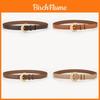 Genuine Leather Belt For Men Women Fashion Casual Minimalist Style With Metal Buckle For Daily Wear