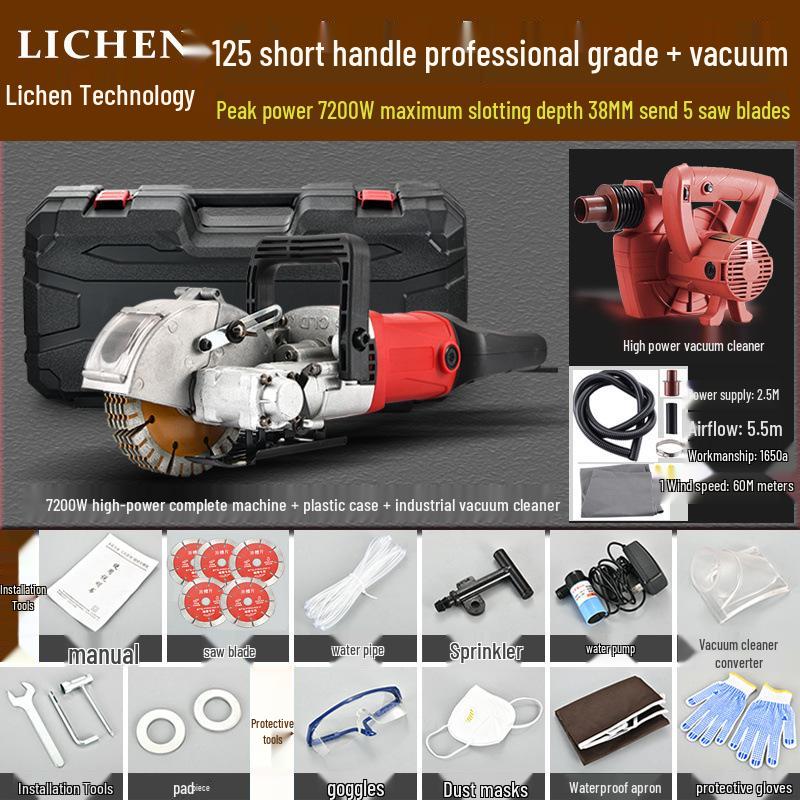 Lichen Tech Dust-Free Concrete Cutting & Installation Tool