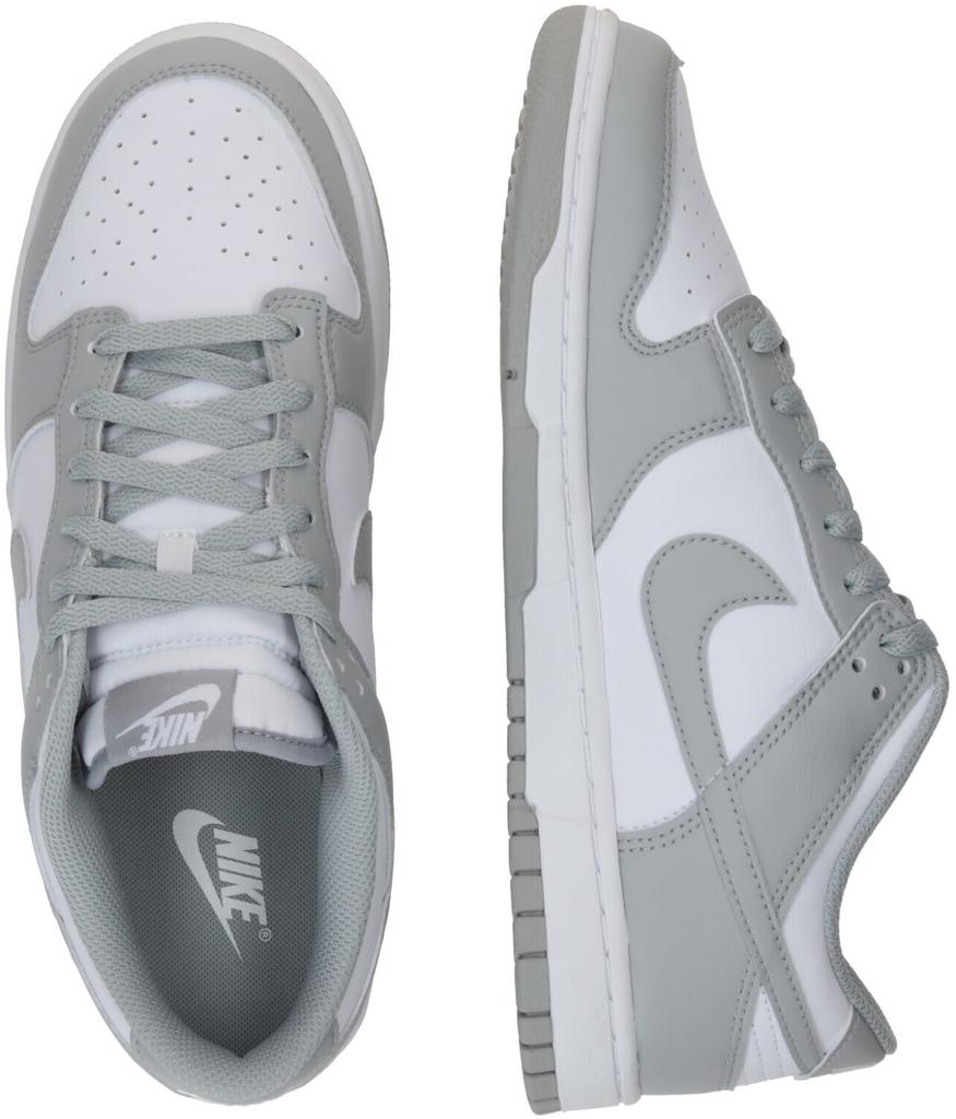 Кроссовки Nike Dunk Low Retro белый/белый/светло-дымчатый серый