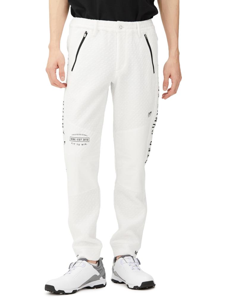 Snadné kalhoty Golf 7 [Master Bunny] Pánské (Prošívaný/Kolenní streč/Vhodný pro set-up) / / 758-3236105 030_Bílá [3L]