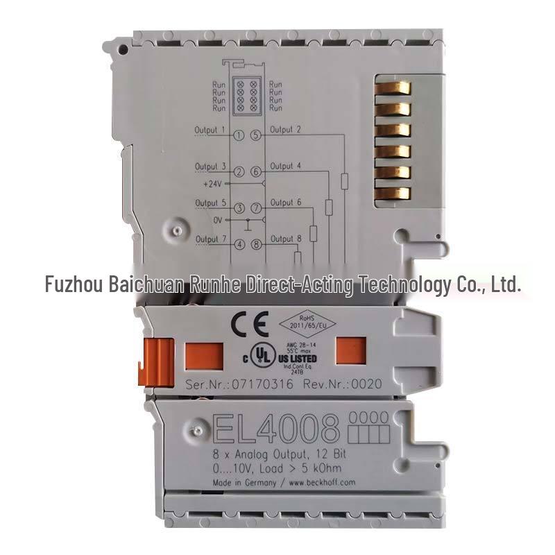 Beckhoff EL4008/EL2904/EL9110 Analog Output Electrical Terminal Module - New Original