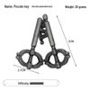 Zinc Alloy Kongming Puzzle Lock: Disentanglement Ring Educational Toy