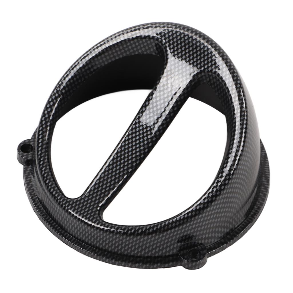 Motorcycle Engine Cooling Fan Cover Carbon Fiber Style Replacement for GY6 125cc 150cc 152QMI 157QMJ