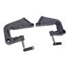 Outboard Motor Bracket Clamp Set 63V 43112 07 4D Strong Structure Steel Alloy Replacement for 15MSHC 9.9MSHC F15ELHC
