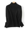 High-End 100% Wool Turtleneck Sweater with Sequins - Autumn/Winter Collection