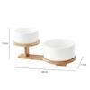 Qinkai Nordic Ceramic Fruit Bowl