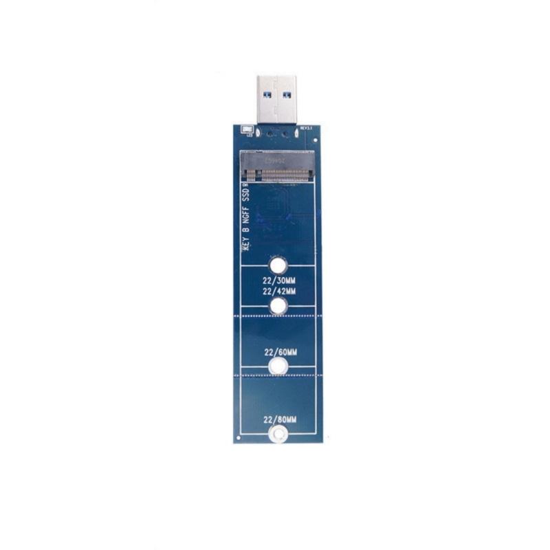 M.2 NVME SSDs to USB Adapter for Fast File Transfers Support for 2280 2260 2242 2230 Drive Type C/USB Interfaces