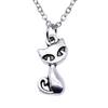 Horse Pendant Necklace Equestrian Animal Charm Jewelry 40cm Short Chain
