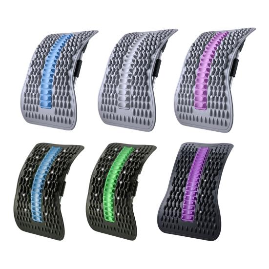 Ergonomic Back Stretcher Waist Trainer Spine Decompressor Lower Back Pain Relief Massager Lumbar Back Cracker Board Stretching Device