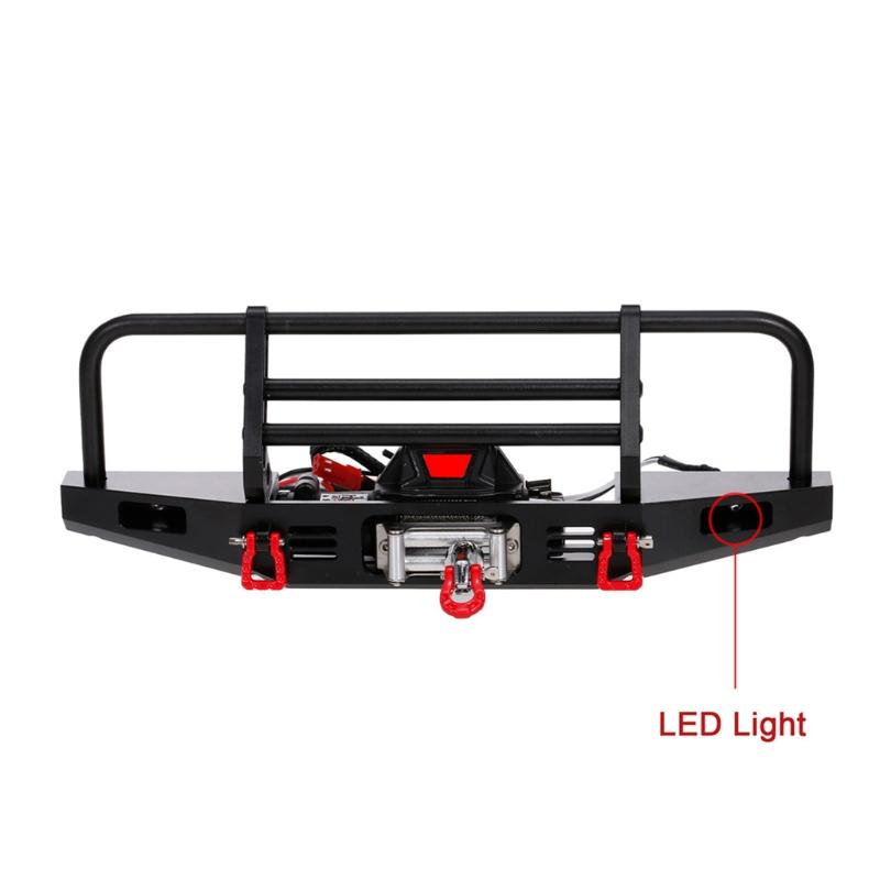 RC Model Car Bumper Metal Set for Car Toy 1/10 Accessories for SCX10 TRX4 for Toy Car