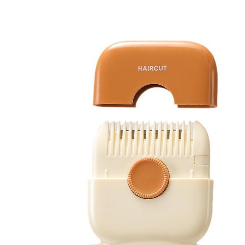 

Расческа для стрижки волос 2 в 1 — многофункциональный, простой в использовании инструмент для ежедневной стрижки и прореживания всех типов волос оранжевый