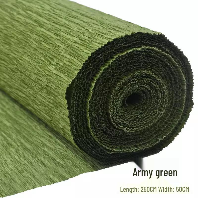 Farbige Krepppapier-Packung für Bastelarbeiten im Kindergarten & Florale Kunst