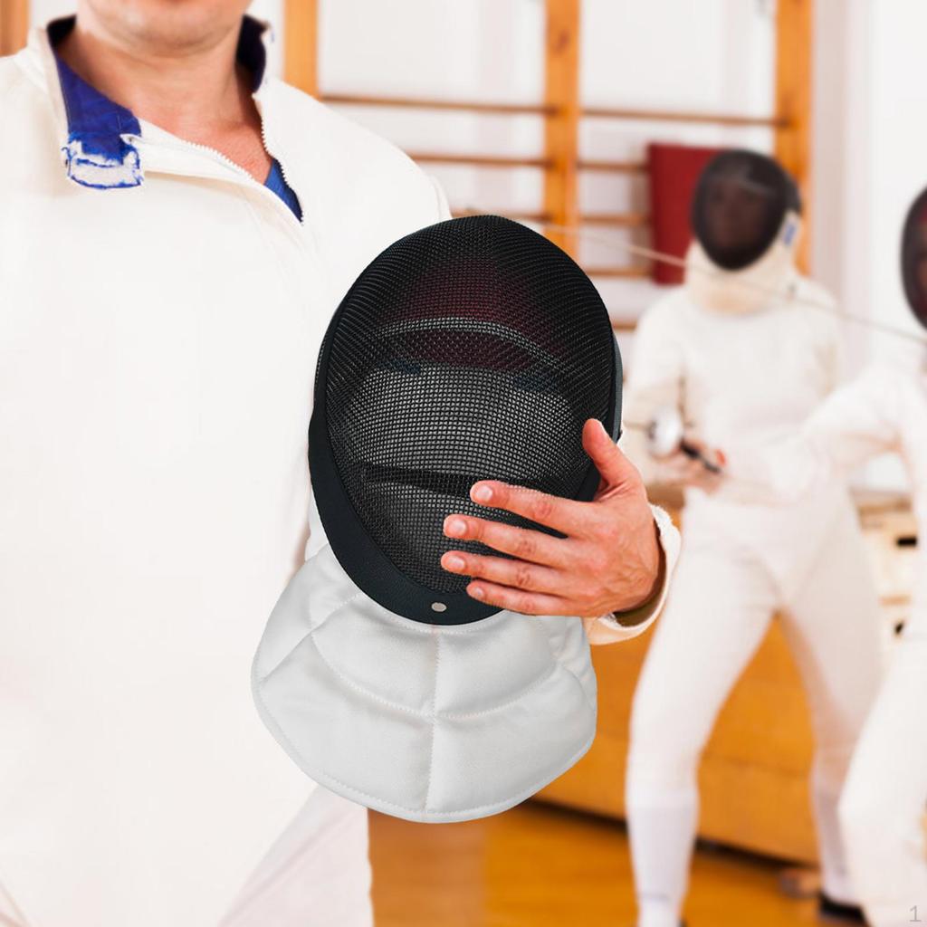 Sprzęt szermierczy Przenośny Lekki Oddychający Pokrowiec na hełm na twarz do codziennych treningów