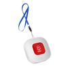 Bouton d'urgence WiFi Tuya Alarme Personnes Âgées Appel d'urgence SOS Alarme à une touche Mini Portable Rechargeable Sans Fil WiFi Pager Bouton d'alarme 2,4 GHz WiFi Ala
