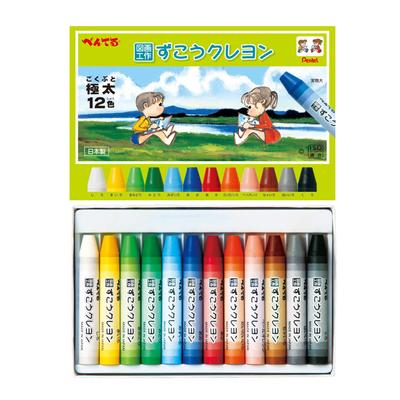 PENTEL Pastelka Zuko Pastelka 12 barev PTCG1-12