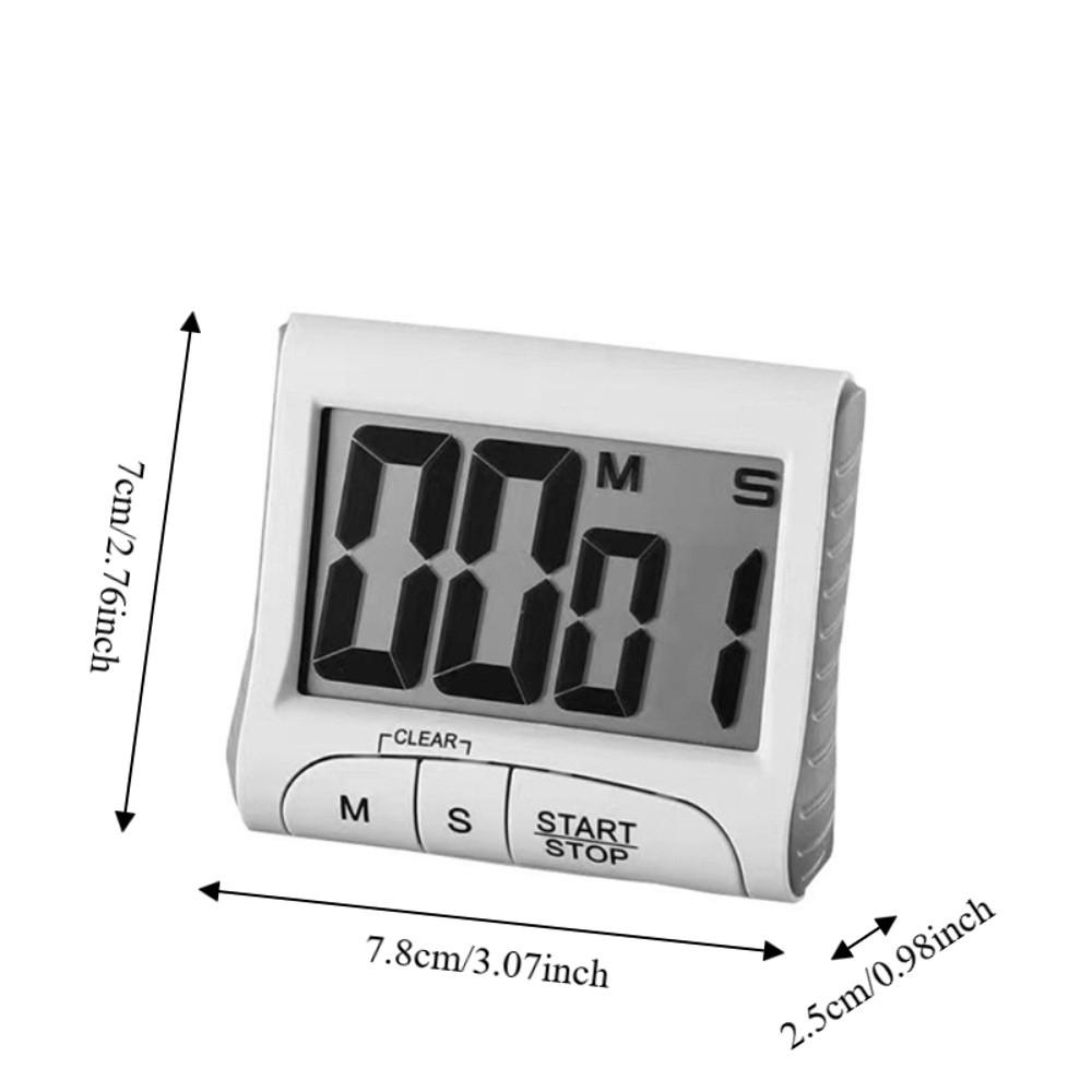 Large Display Screen Cooking Timer Loud Alarm Countdown Timer Digital Kitchen Timer Homework