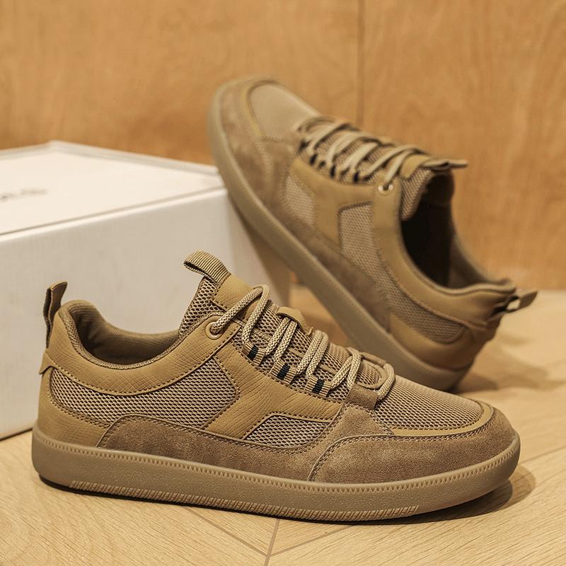 Fashion Spring Summer Men's Mesh Casual Shoes Wear-resistant Soles Men's Sports Shoes Anti Slip Straps Men's Outdoor Hiking Shoes