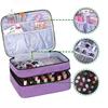 Nail Polish & Essential Oil Travel Bag - Holds 42 Bottles, Large Capacity, Multi-functional Storage Handbag
