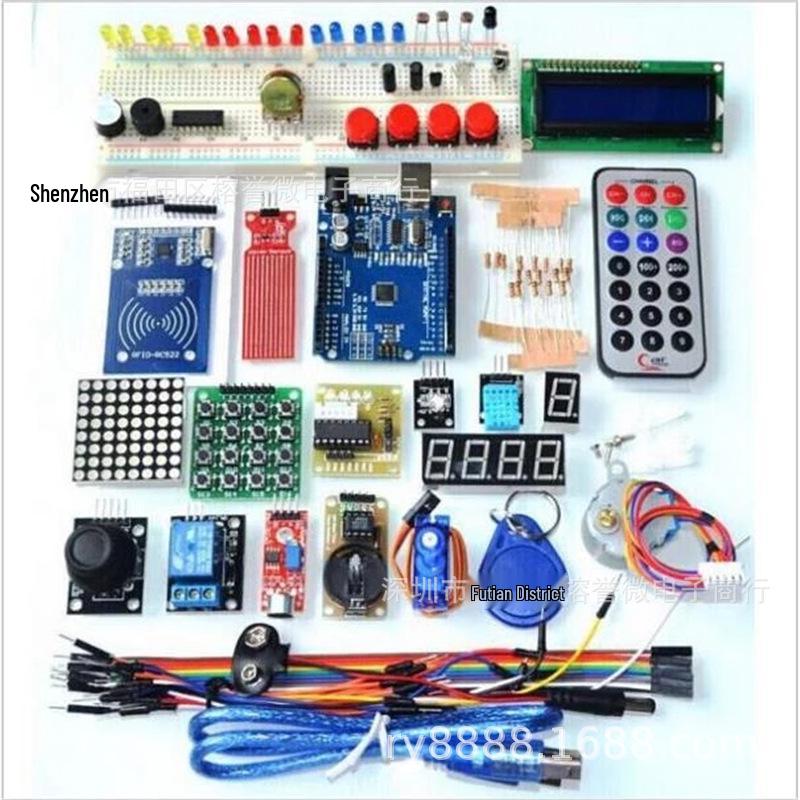 Kit Inicial RFID UNO R3 com Motor de Passo - Versão Aprimorada