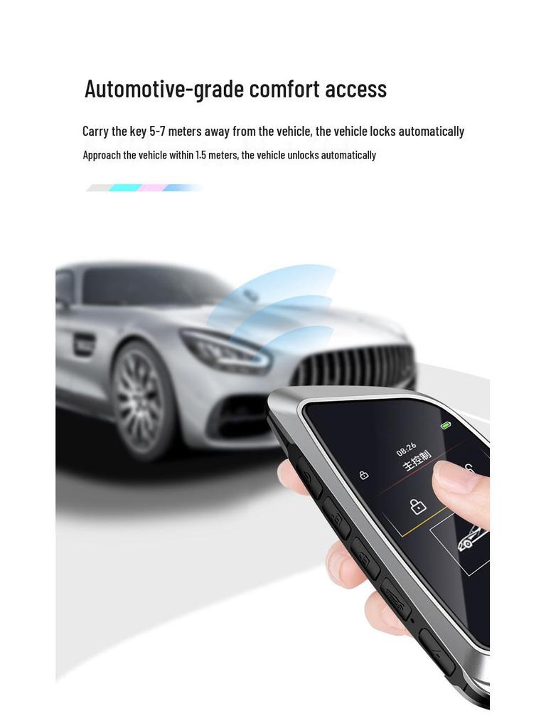 Universeller Autoschlüssel LCD-Display mit Keyless-Entry-Funktion