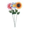 Large Metal Flower Ornament Outdoor Decoration Sculpture Intricate Design
