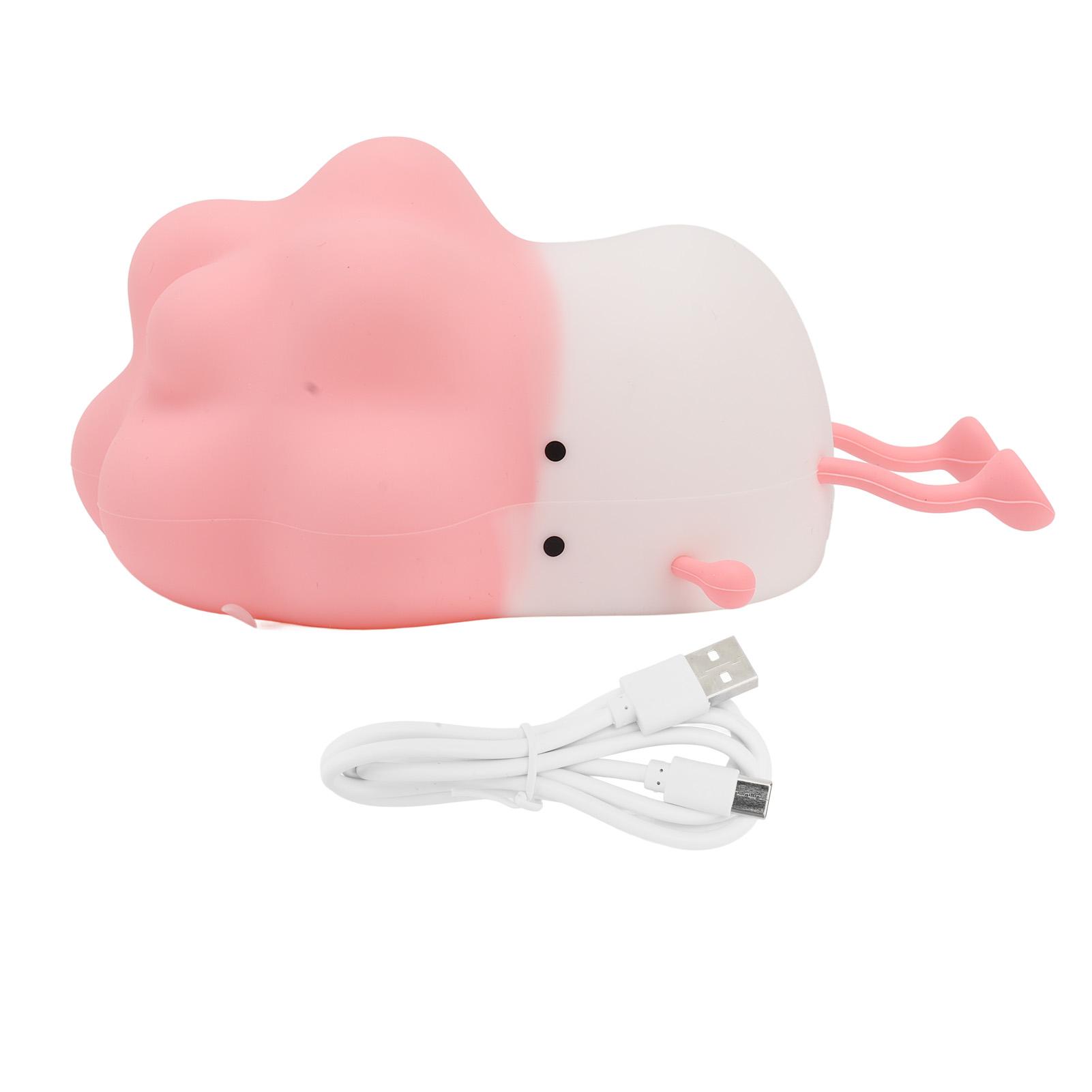 

Cabbage Silicone Night Light Cartoon Vegetable Cell Phone Holder Decompression Rechargeable Night Lamp for Bedside Decor