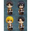 Attack on Titan Animation Seriefigurer Leksak Eren Mikasa Levi Hange Reiner Anime Action Rörliga Modellfigurer Samling NTR
