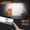 USB Rechargeable Induction LED Light, Magnetic Cabinet Light,suitable for Kitchen, Wardrobe, Hallway, Bedroom, Closet Lighting, Motion Sensor