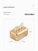 Minimalist European Retro Tissue Box and Baby Wipes Dispenser for Living Room Desktop Storage