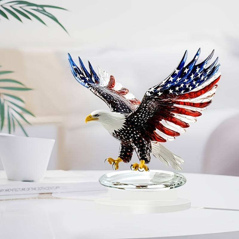 Independence Day,Eagle and Flag,Creative,2D,Acrylic,Living Room Ornament,Evening Arrangement,Decoration,Office Ornament,Home Decoration