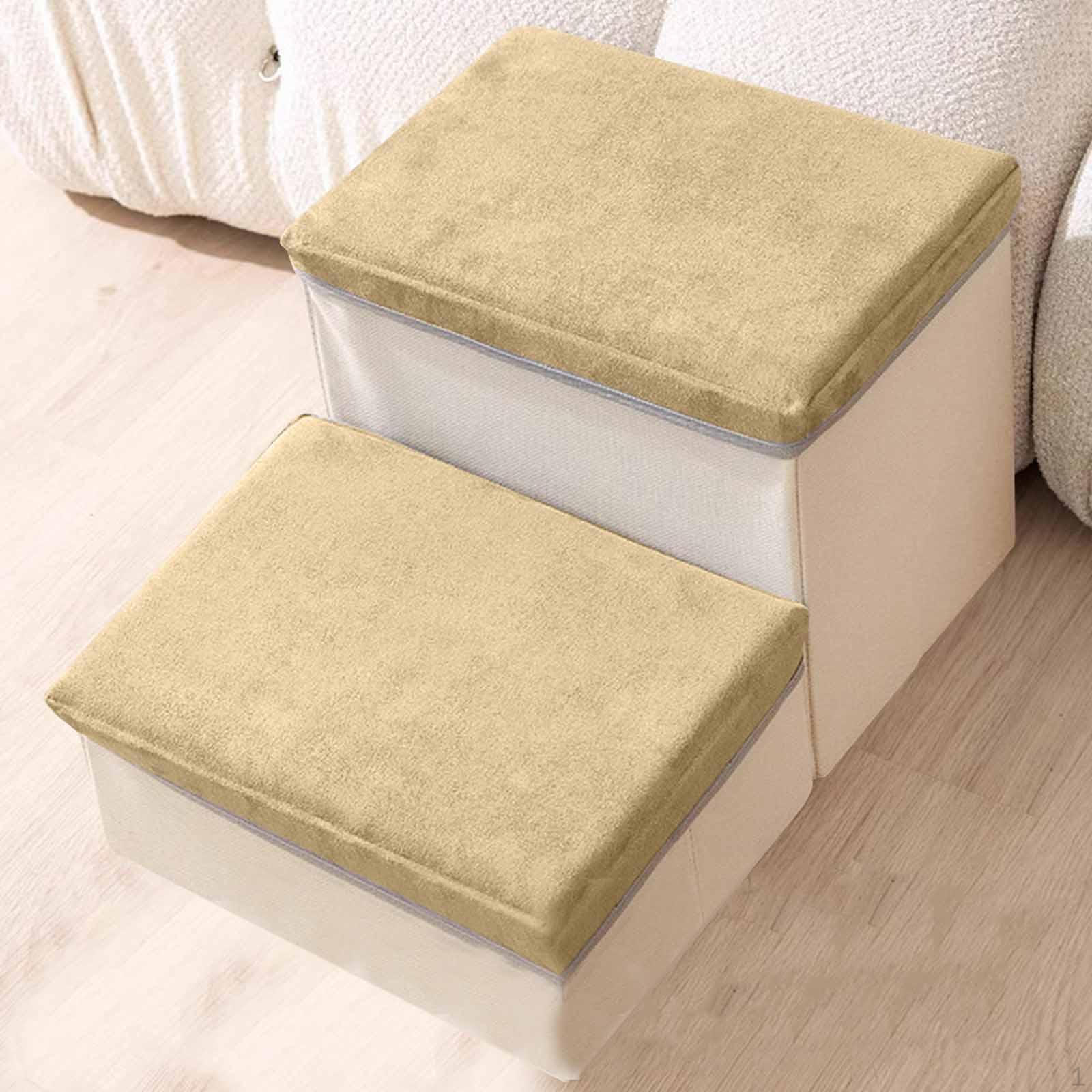 

Лестница для собак Пожилой диван Пандус Классический для кровати или дивана 2 ступени Травмированная кошка Лестница Pet зелёный