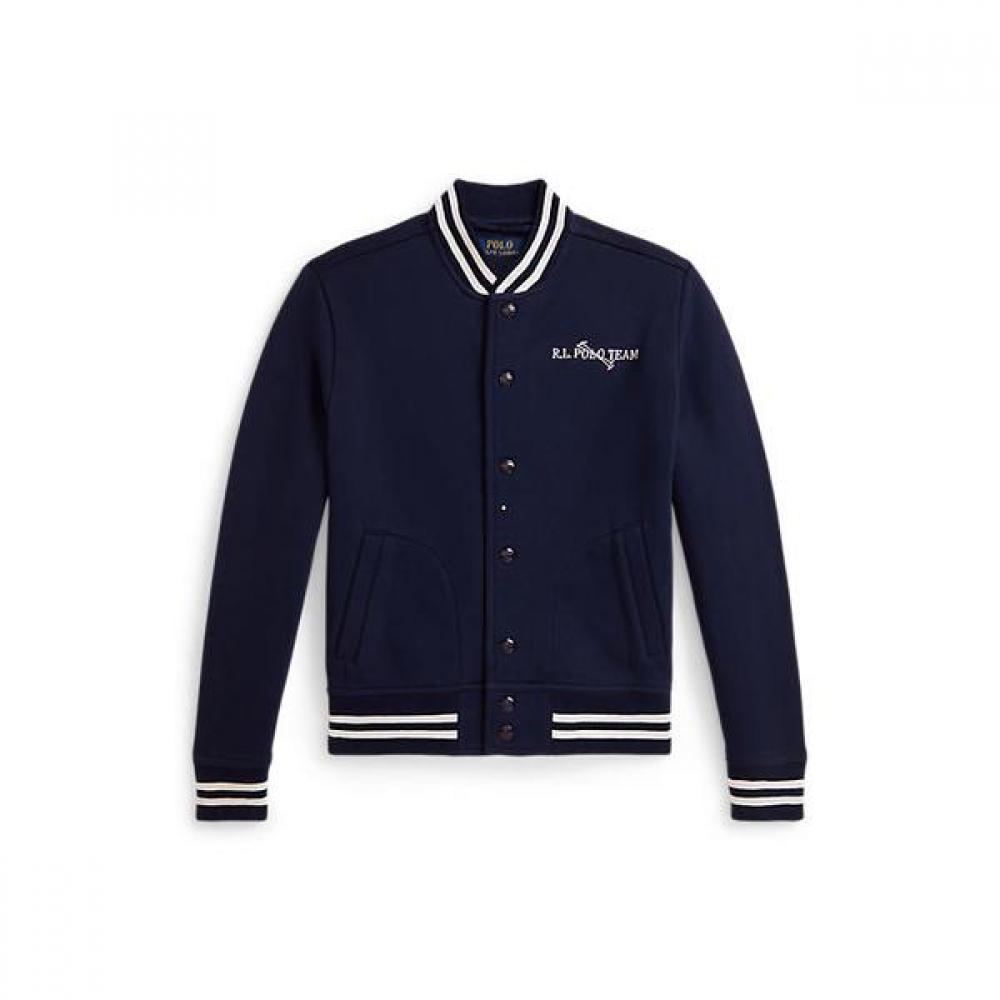 Polo Ralph Lauren Boys 8 18 Triple Pony Fleece Baseball Jacket  Cwpootwy6020413410 M