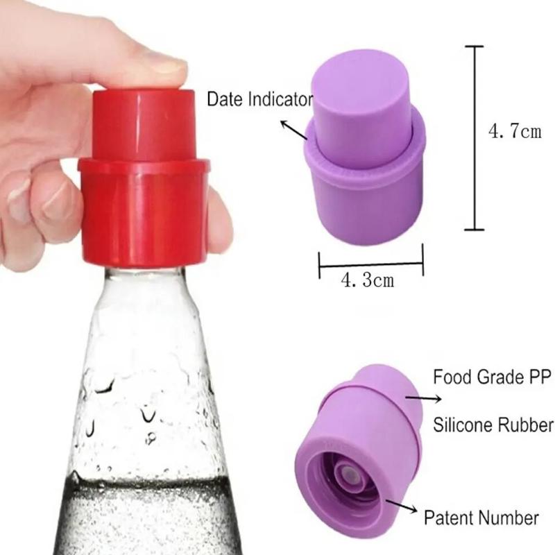 Press Type Aerated Soda Sealer Soda Beverage Soda Stopper Protector Carbonated Holder Bottle Pump Cap