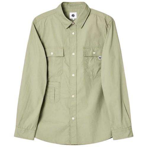 Pretty Green Mens Brentwood Long-Sleeved Shirt