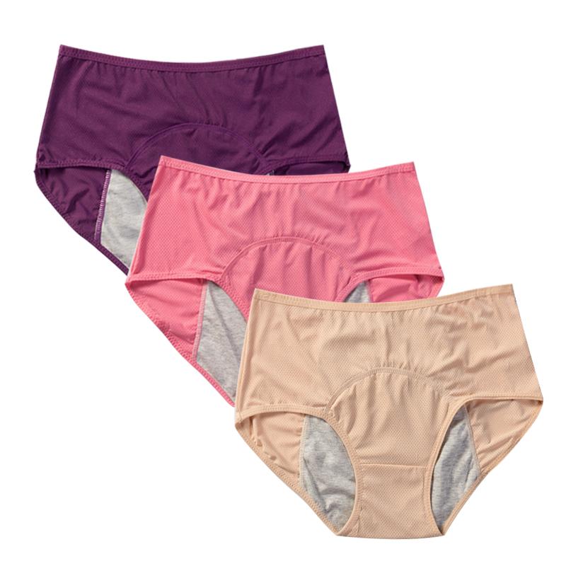 Dámské menstruační prodyšné kalhotky Antibakteriální Pohodlné Nepropustné kalhotky Fyziologické kalhotky