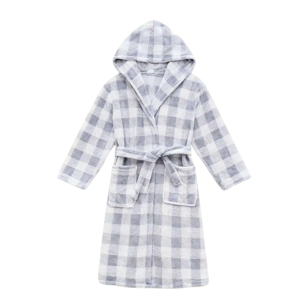 Multi-color Coral Fleece Bathrobes For Adults