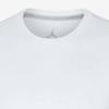 Jordan T Shirts Men's White Crew Neck Moderate Straight Fit CD2607-100