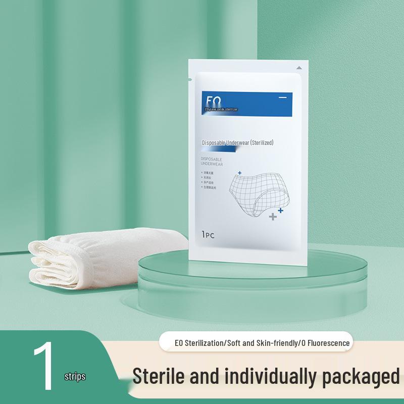 

Дорожное женское одноразовое нижнее белье - Стерильное, Не требующее стирки, В индивидуальной упаковке, Портативное, 5 штук M [Below 45kg]