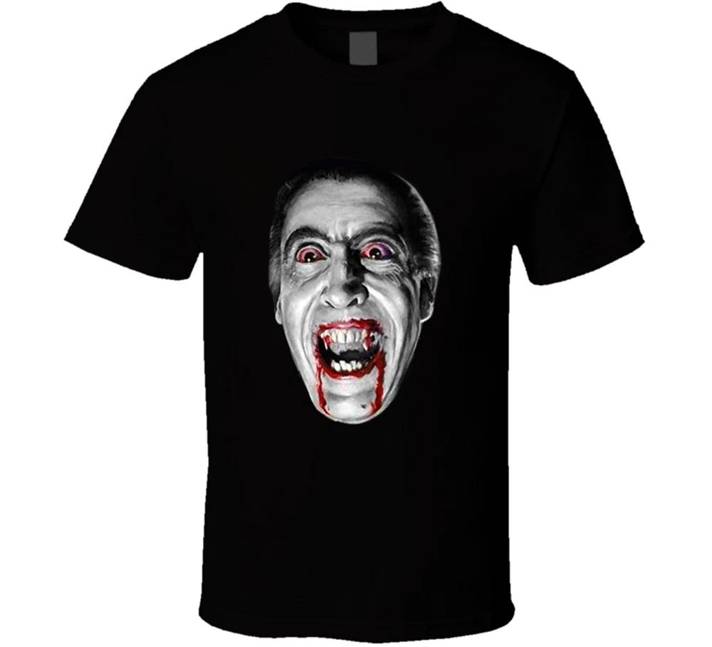 Halloween Dracula prince of darkness, Vampire scary Movie Fan T Shirt Gift New S