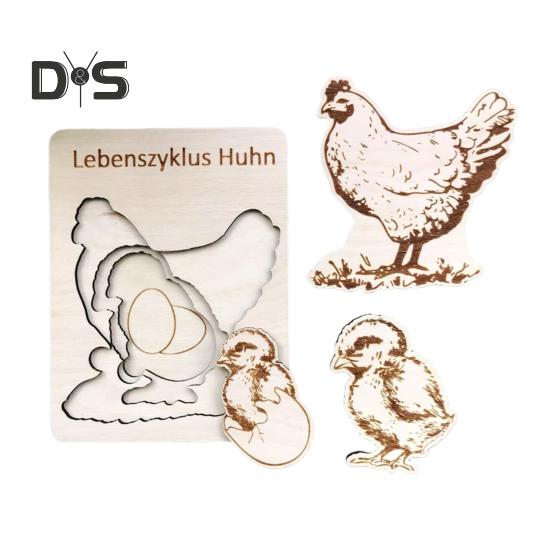 

Деревянный пазл «Жизненный цикл», многослойный пазл «Животные, насекомые, рост растений», пазл для дошкольников, развивающие игрушки для детей, мальчиков и девочек Chick