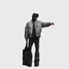 American Style Pleated Cotton Coat: Men's Winter Flight Suit, Loose Warm Baseball Jacket